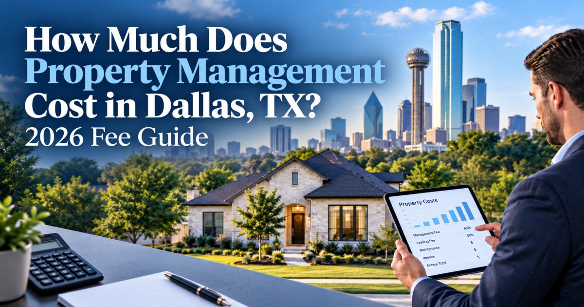 Property Management Cost in Dallas, TX: 2026 Fee Guide