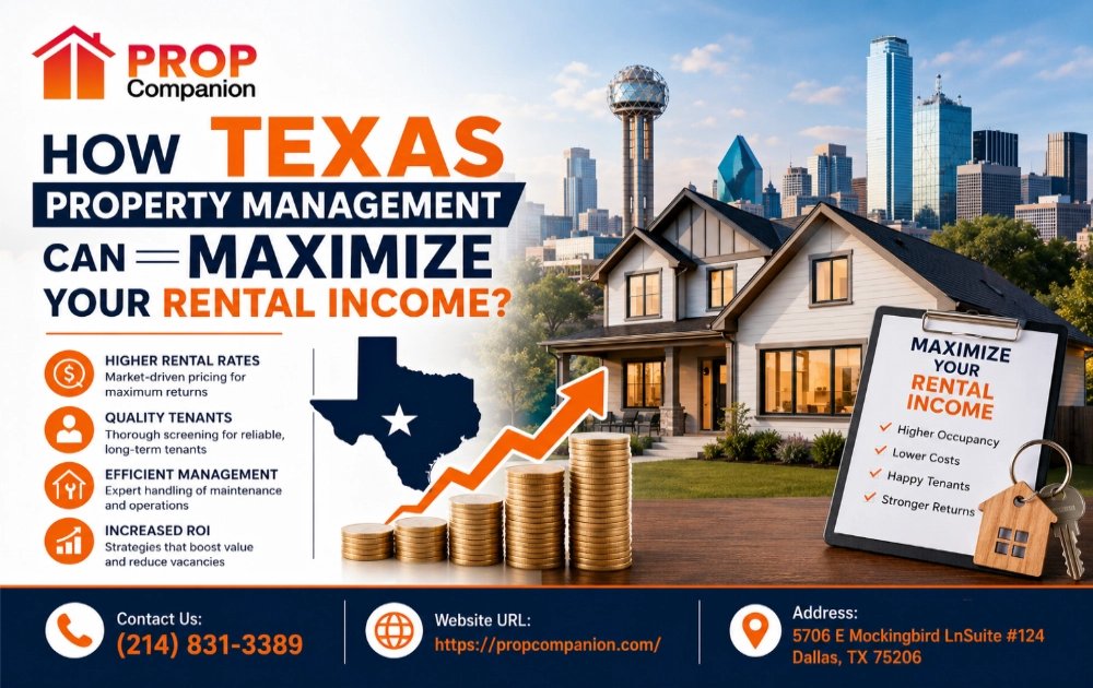 How Texas Property Management Can Maximize Your Rental Income?